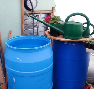 water barrels