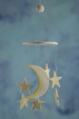 Moon and Star Wind Chime Favors